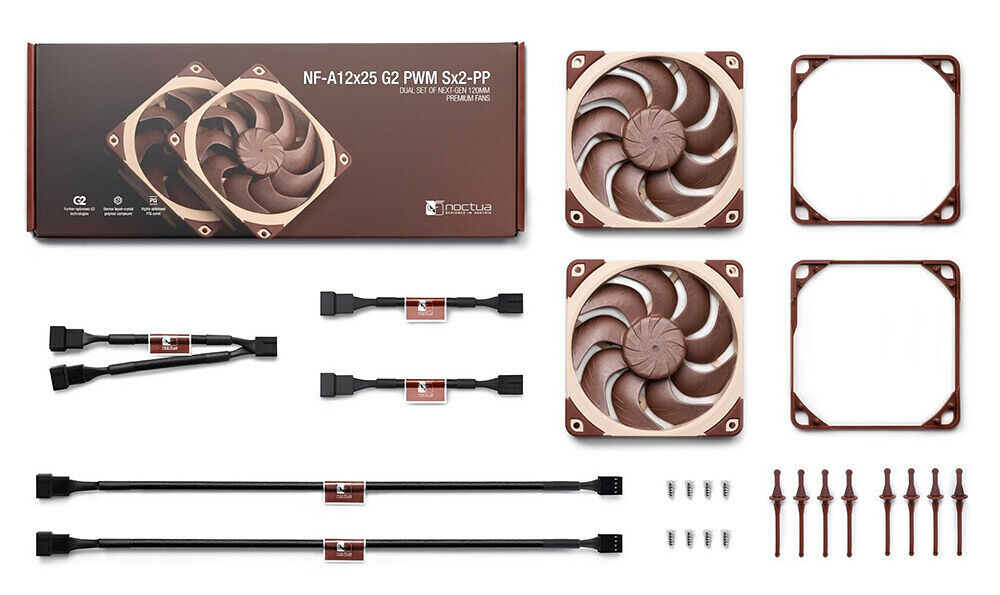 Noctua NF-A12x25 G2 PWM SX2-PP (image:1)