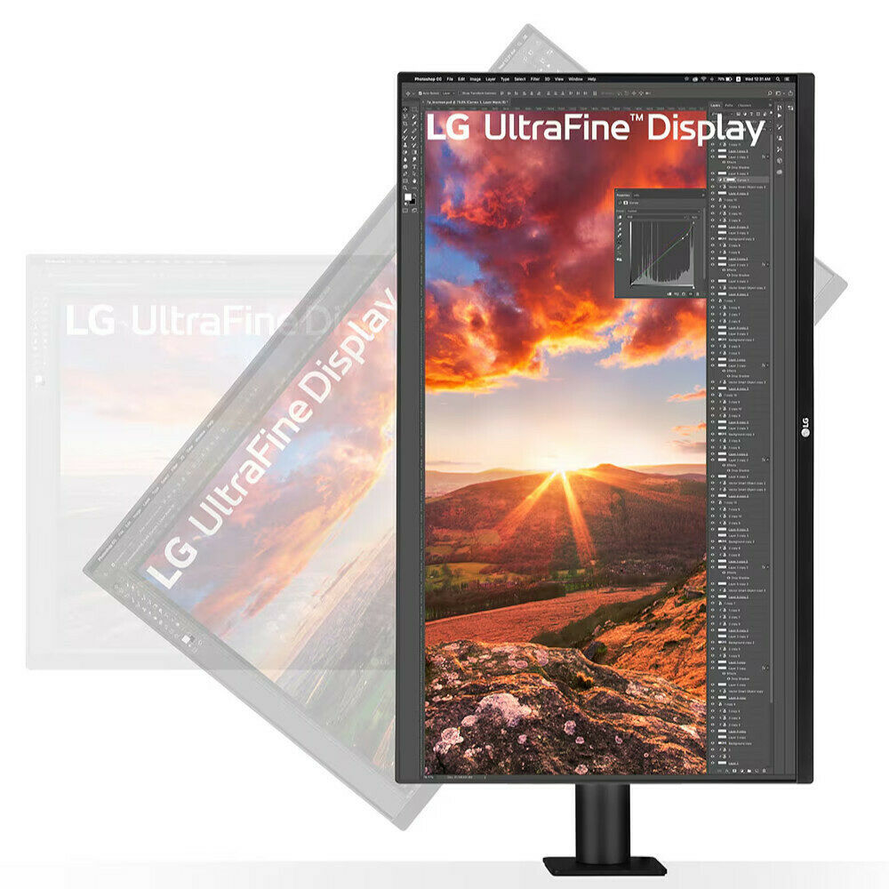 LG UltraFine Display Ergo 32UN880K-B