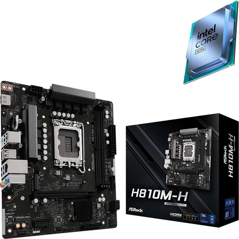 Duo Intel Core Ultra 5 225 (Tray) + H810M-H (image:1)