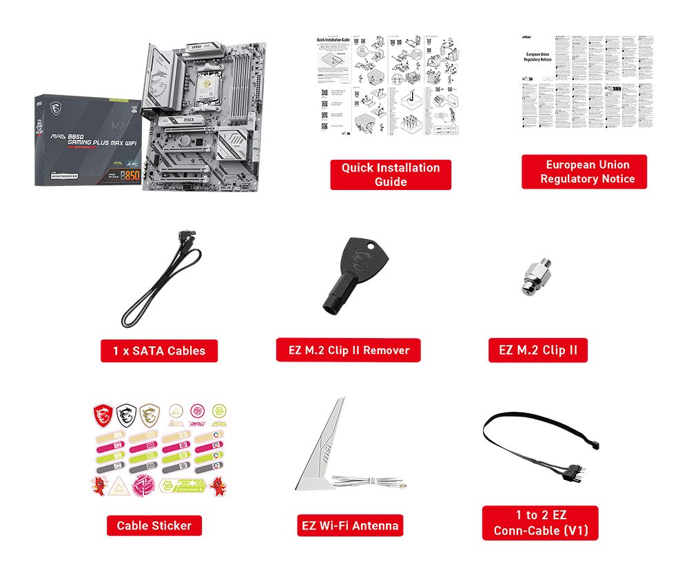 MSI MAG B850 GAMING PLUS MAX WIFI (image:1)