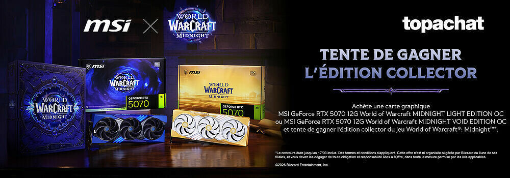 MSI GeForce RTX 5070 World of Warcraft MIDNIGHT LIGHT EDITION OC (image:4)