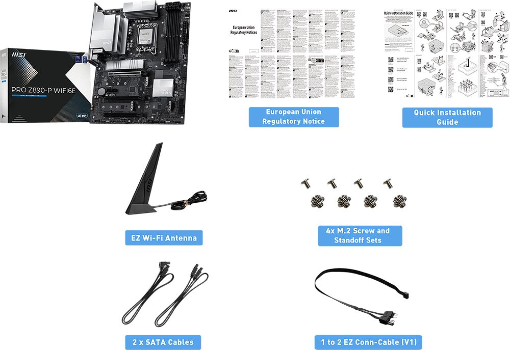 MSI PRO Z890-P WIFI6E (image:1)