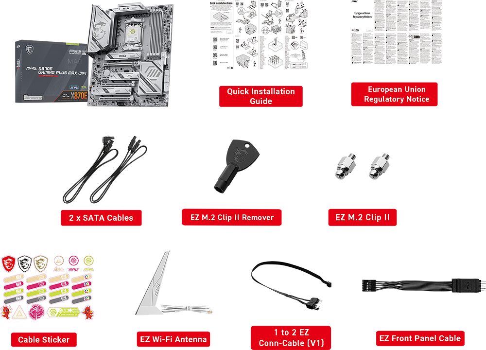 MSI MAG X870E GAMING PLUS MAX WIFI (image:1)