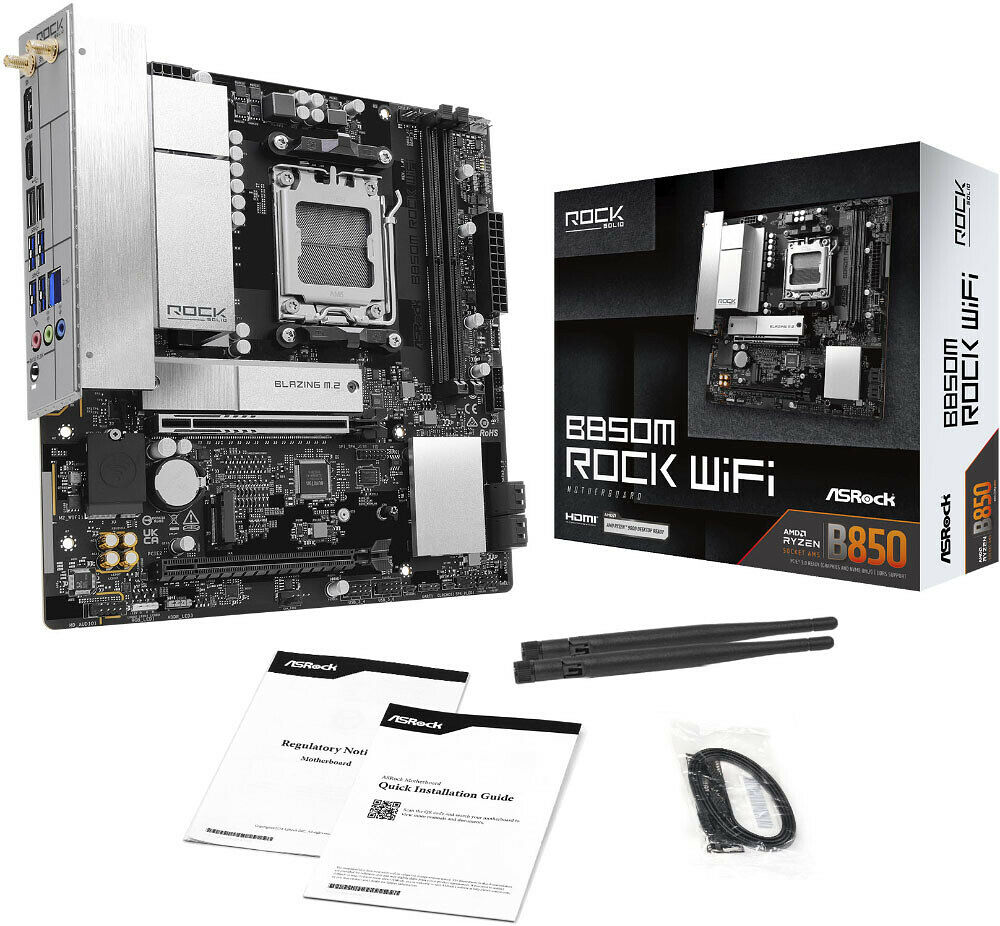 ASRock B850M Rock WIFI (image:1)