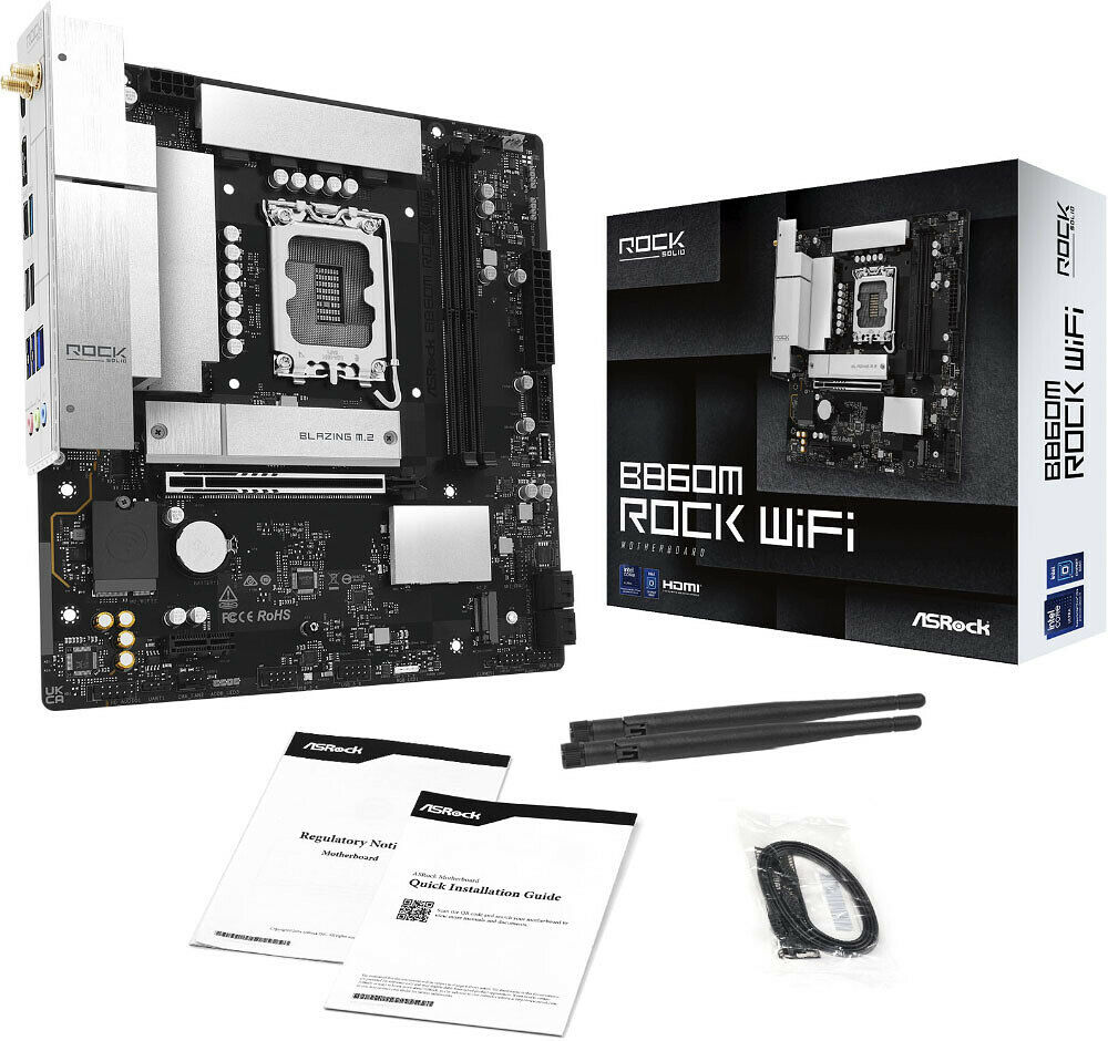 ASRock B860M Rock WIFI (image:1)