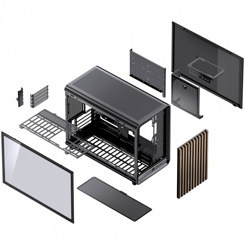 Jonsbo D33 Wood - Noir (image:2)