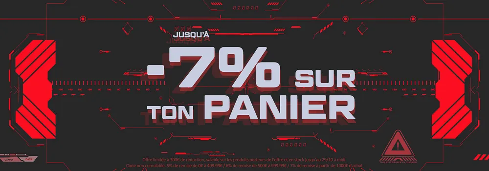 7% Panier - OVERCOME