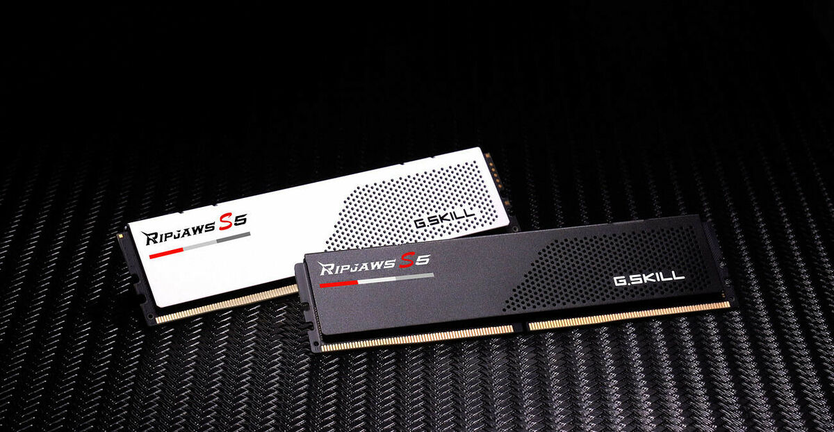 DDR5 G.Skill Ripjaws S5 Noir - 32 Go (2 x 16 Go) 5200 MHz - CAS 36 (image:2)