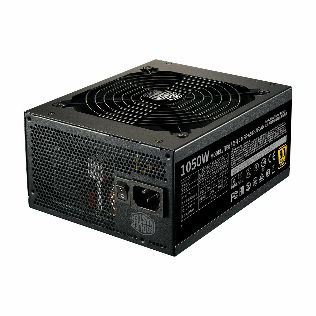 MSI 80+ Gold FM (1000W) - Alimentation MSI 