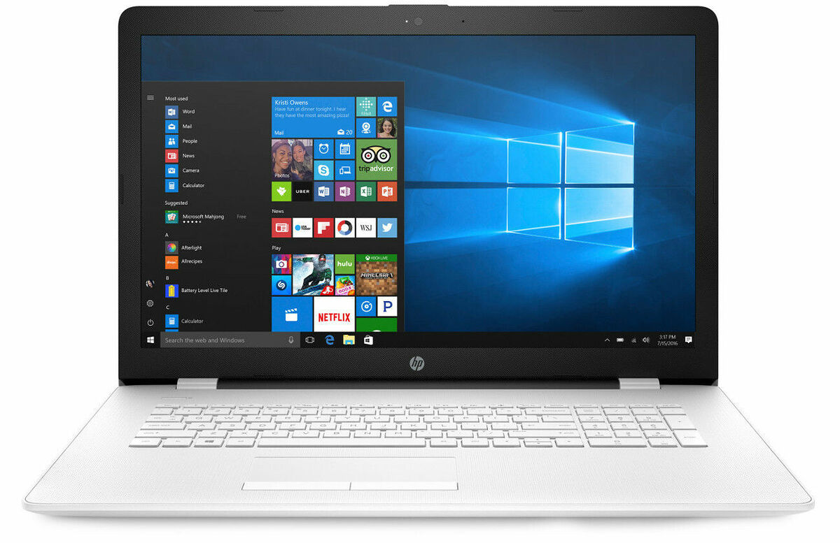 HP Notebook 17 (17-BS067NF) Blanc (image:3)