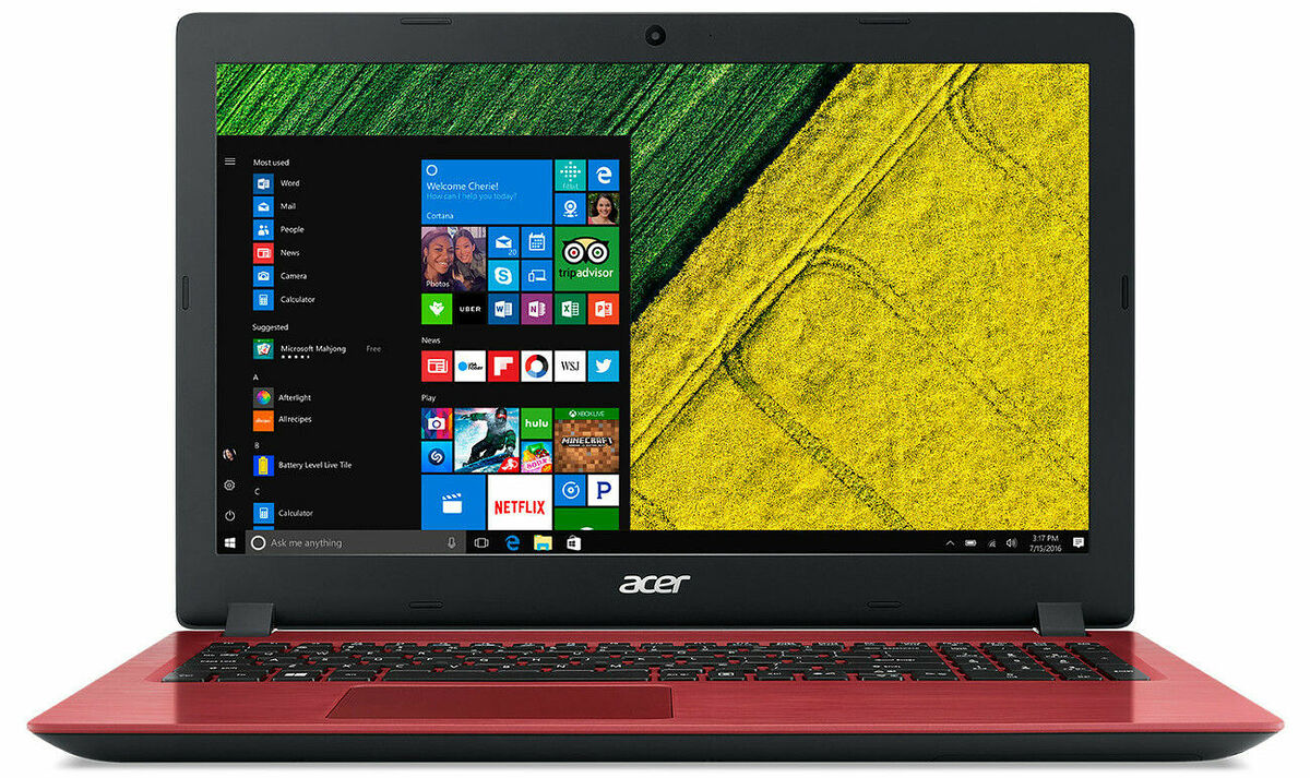 Acer Aspire 3 (A315-31-P7LC) Rouge (image:3)