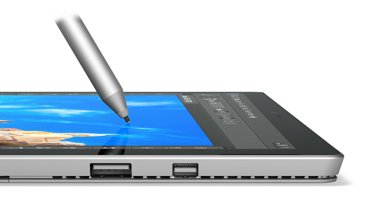 Microsoft Surface Pro 4 Core i5 256 Go Wi-Fi Silver (image:4)
