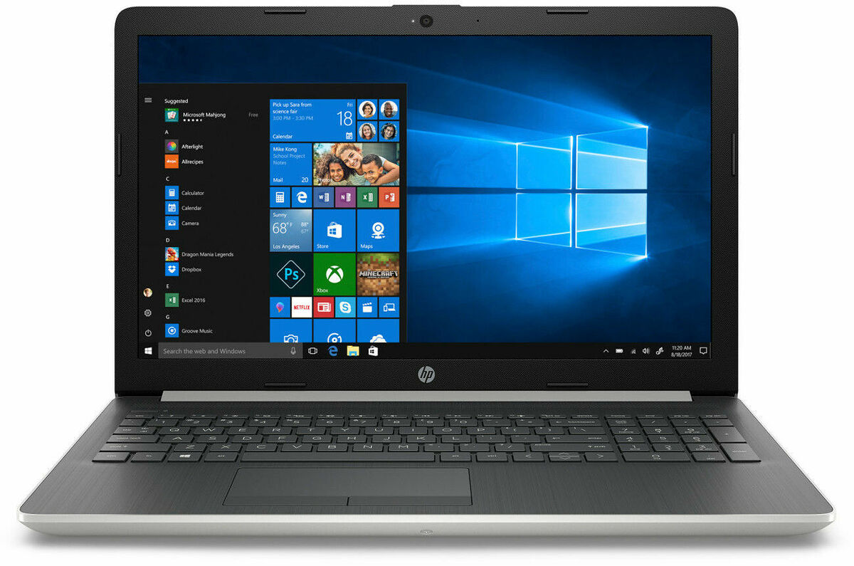 HP Notebook 15 (15-DB0014NF) Argent (image:3)