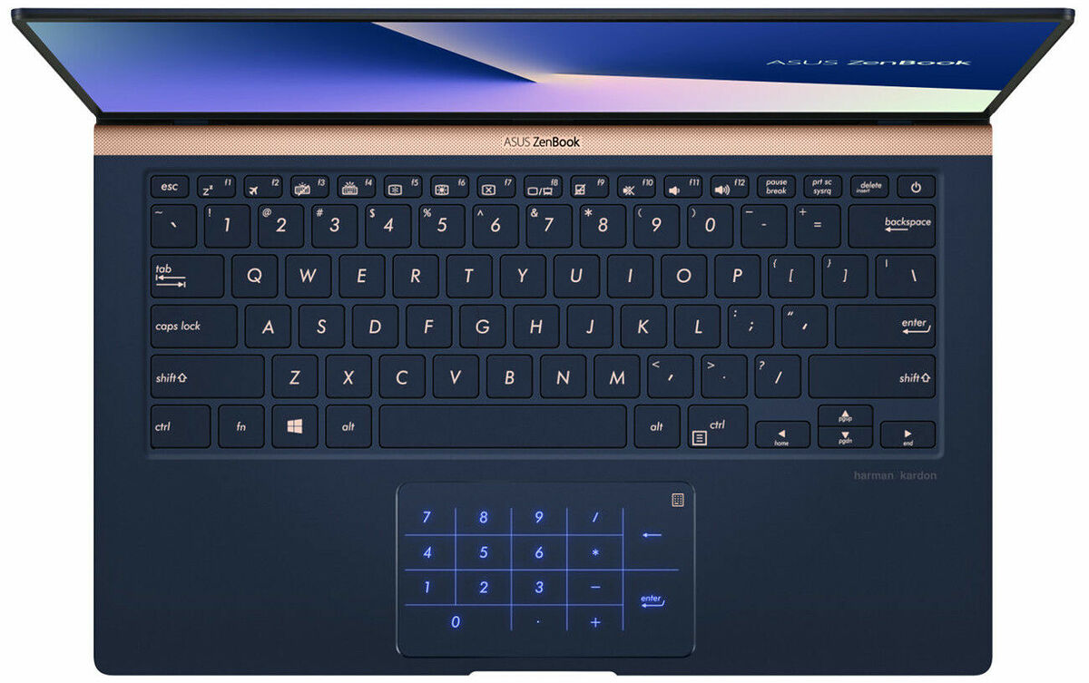 Asus ZenBook 14 NumberPad (UX433FA-A6024T) Bleu (image:5)