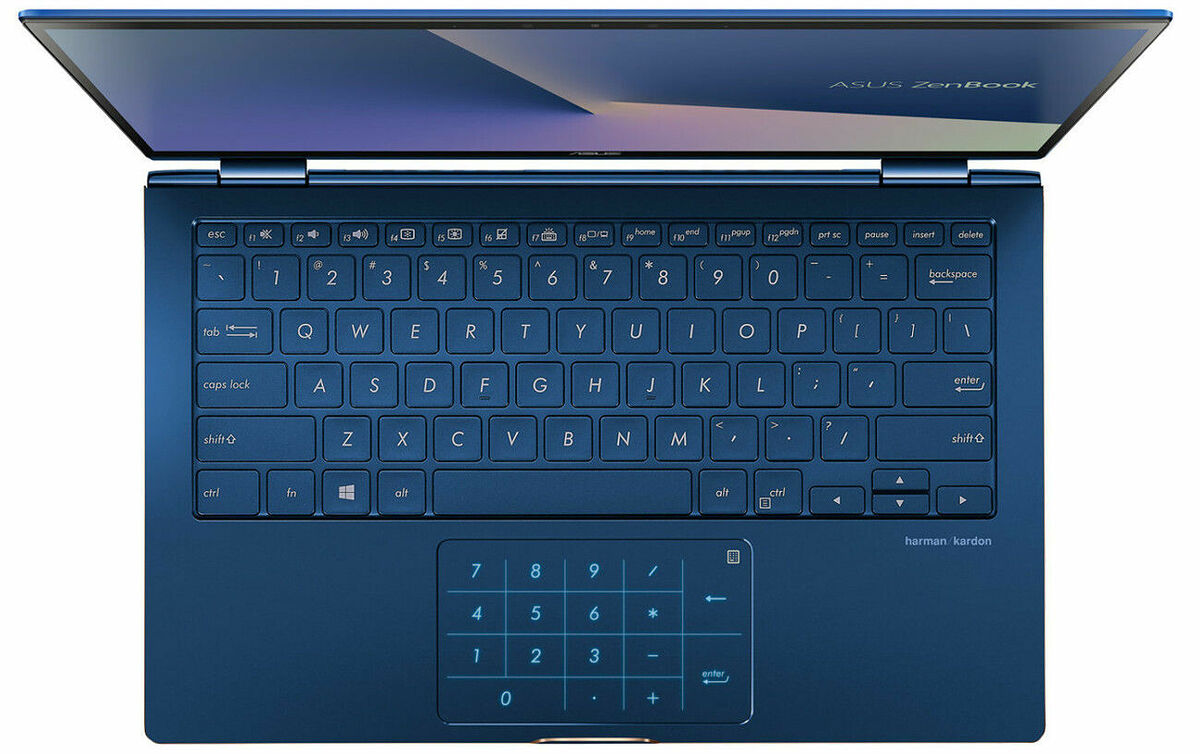 Asus ZenBook Flip 13 NumberPad (UX362FA-EL166T) Bleu (image:5)