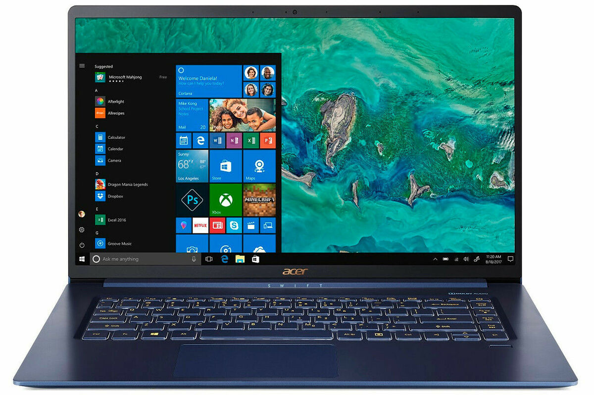 Acer Swift 5 (SF515-51T-55ZM) Bleu (image:3)