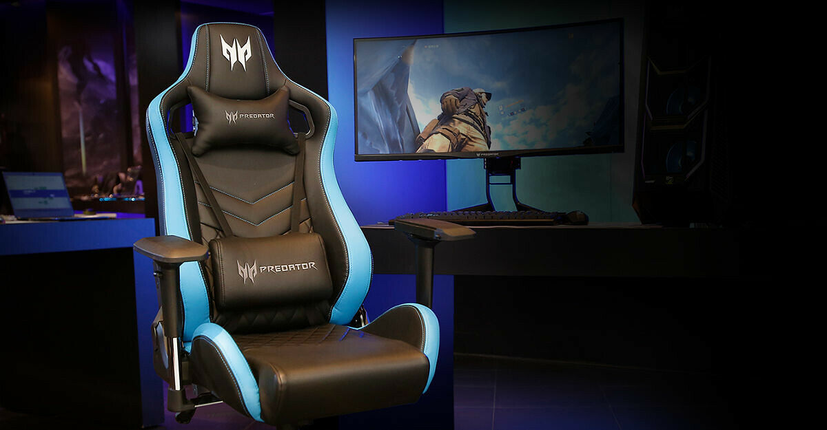 Acer Predator Gaming Chair - Noir / Bleu (image:1)