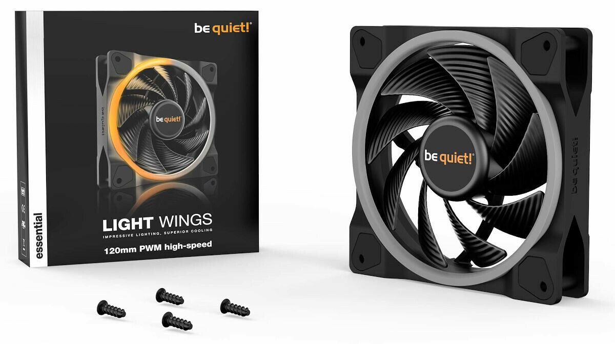 be quiet! Light Wings PWM High Speed - 120 mm (image:1)