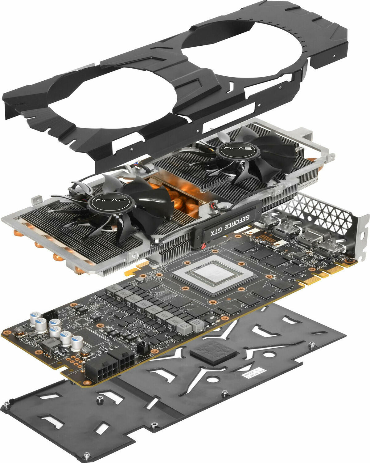 KFA2 GeForce GTX 1080 Ti EXOC Black, 11 Go