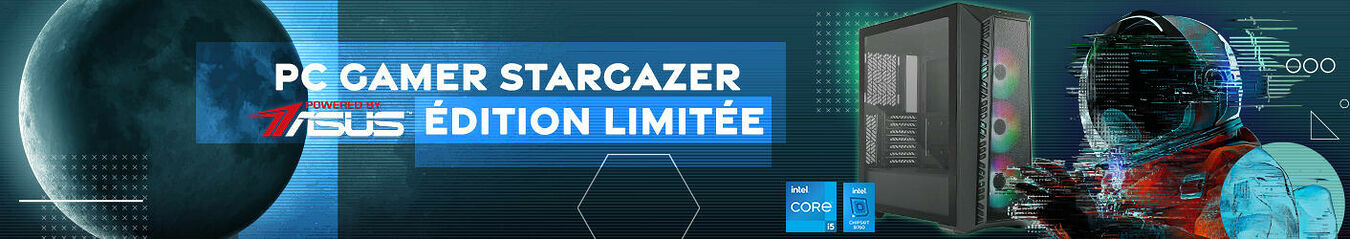 PC Gamer STARGAZER (Sans Windows) (Powered by Asus) - Ãdition LimitÃ©e (image:2)
