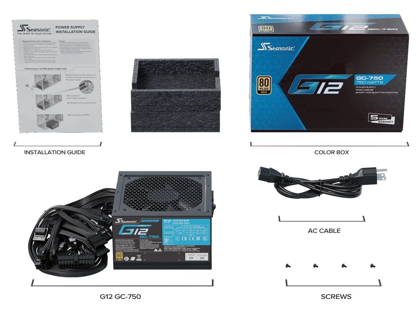 Seasonic G12 GC (2024) - 750W (image:1)