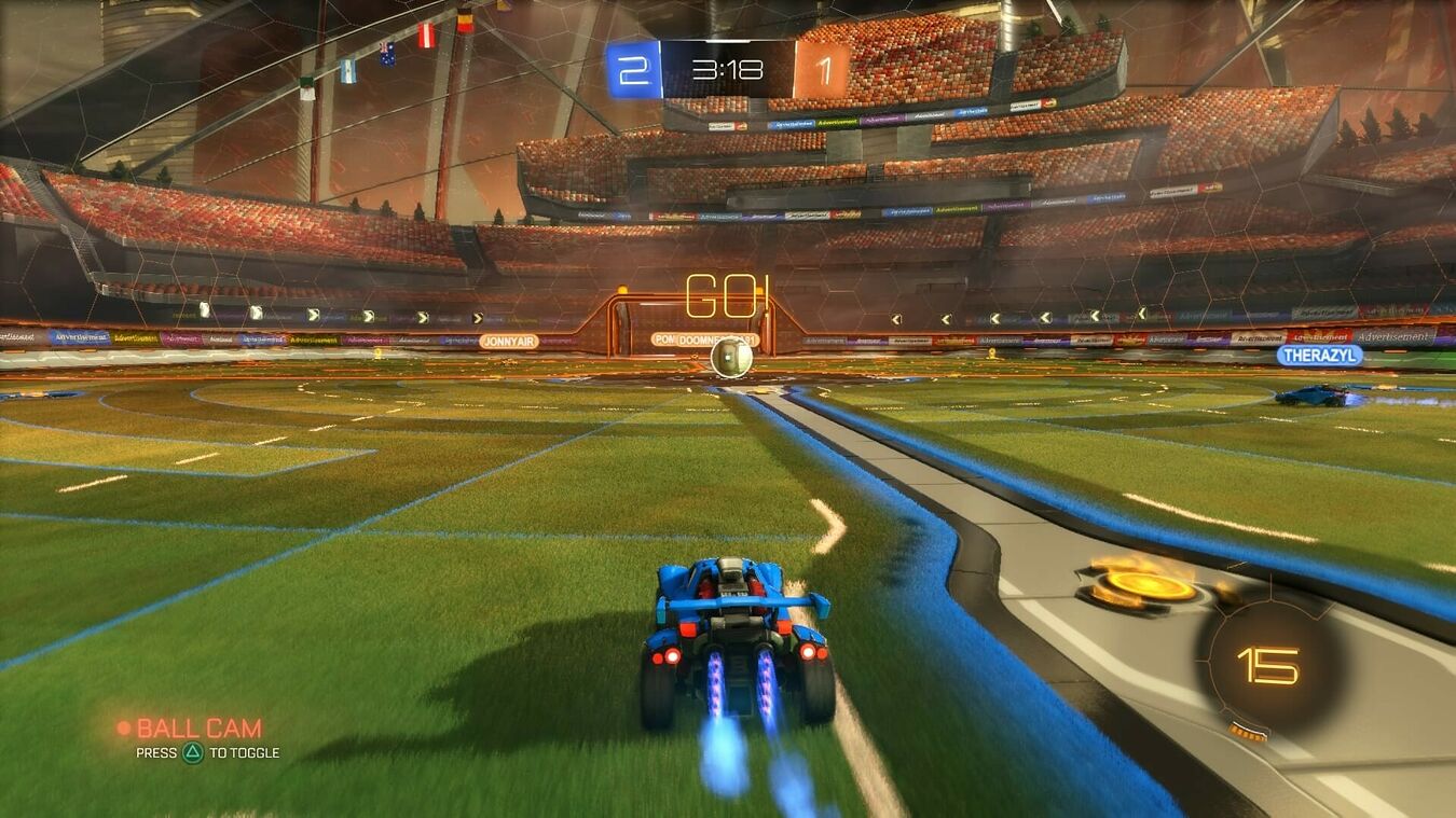 Screen Rocket League