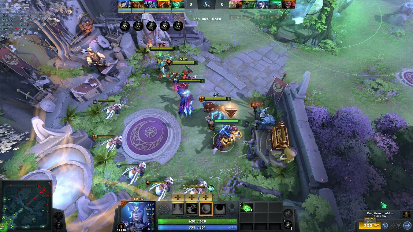 Screen Dota 2