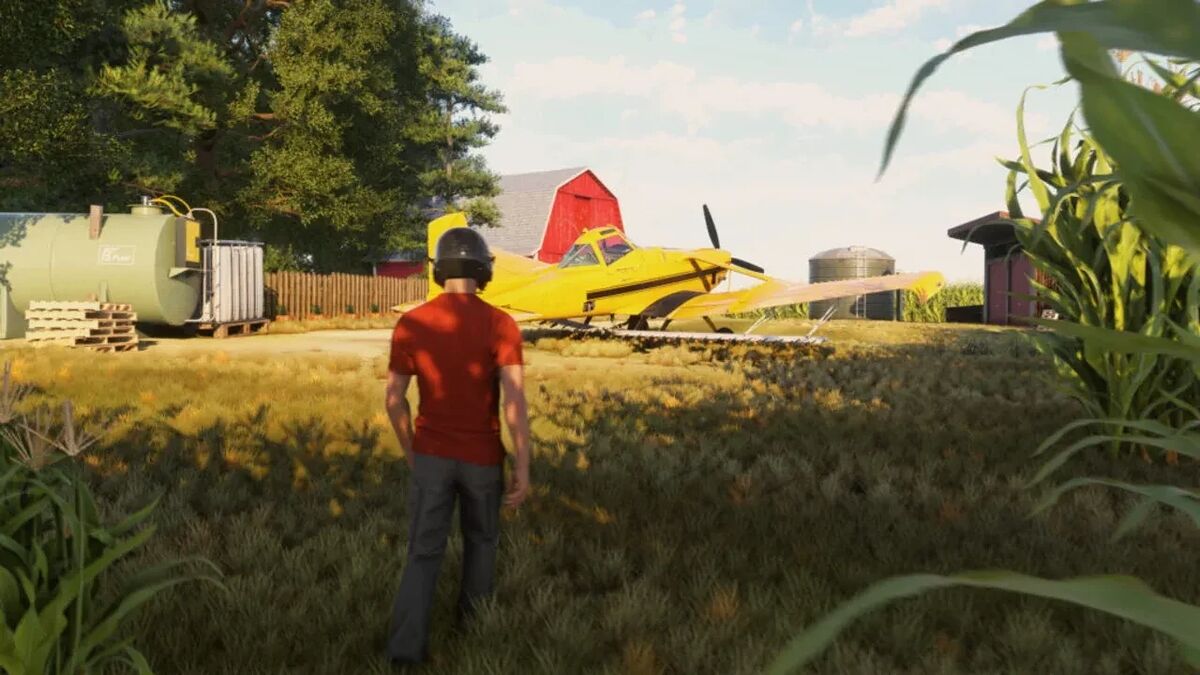 Screen Flight Simulator 2024