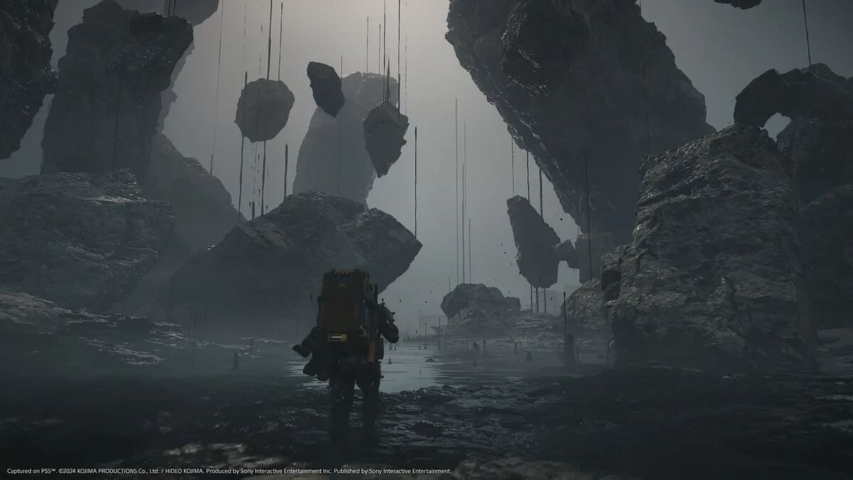 Screen Death Stranding 2 : On the beach