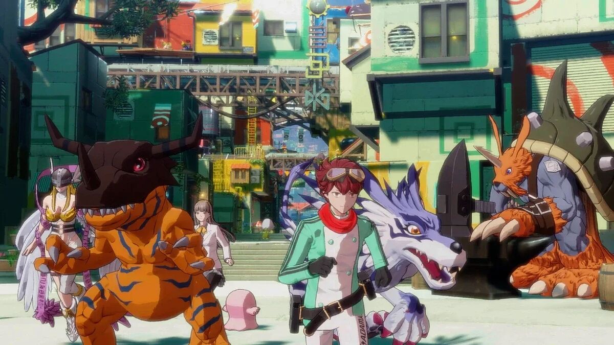 Screen Digimon Story Time Stranger