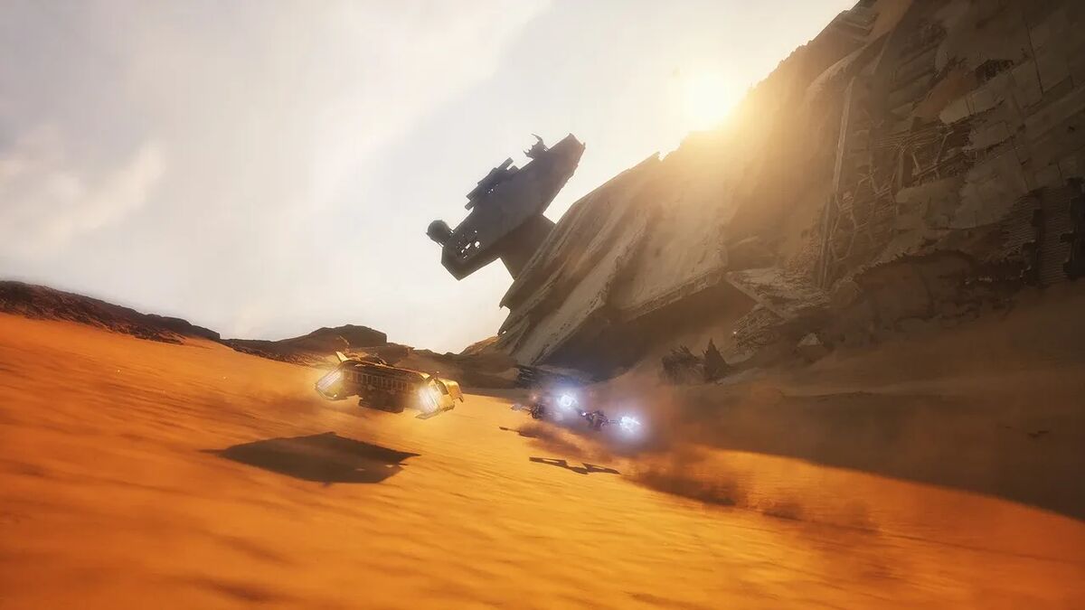 Screen Star Wars Galactic Racer