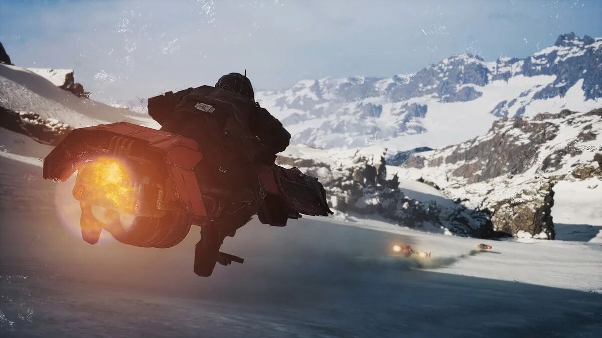 Screen Star Wars Galactic Racer