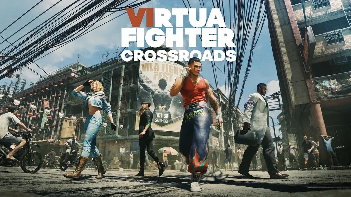 Screen Virtua Fighter Crossroads