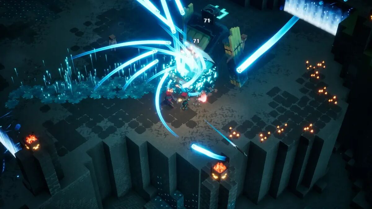 Screen Minecraft Dungeons II
