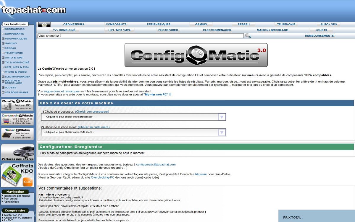 Logo ConfigoMatic 2001