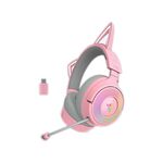 30.00 € de remise sur Razer Kraken Kitty V3 Pro - Quartz