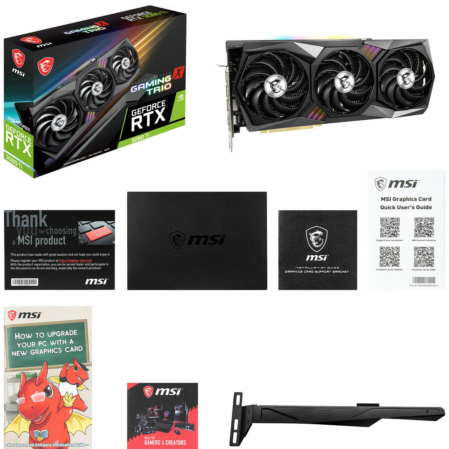 MSI GeForce RTX 3080 Ti GAMING X TRIO (LHR) (image:2)