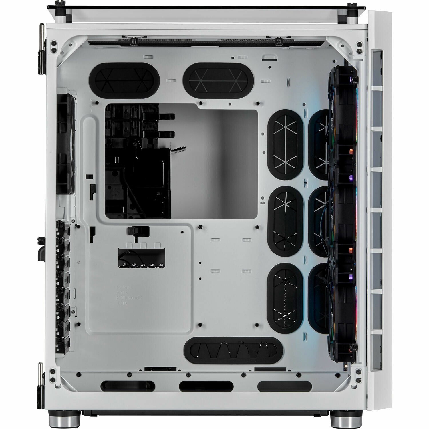 CORSAIR Boitier PC Crystal 680X - Cube Tour - Blanc - Fenetre en
