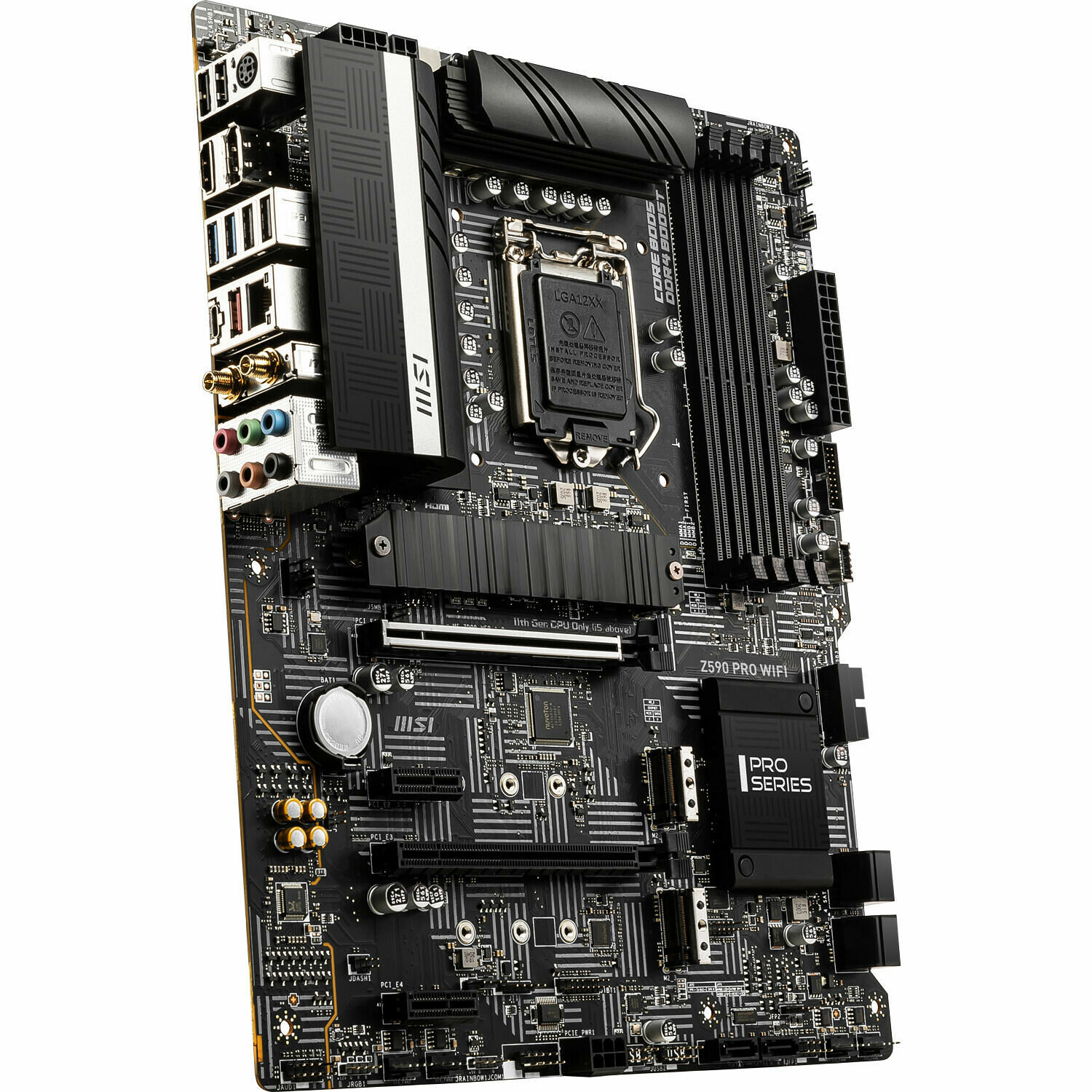 Carte Mère Intel LGA 1200 10e et 11e Gén Asus Z590-P