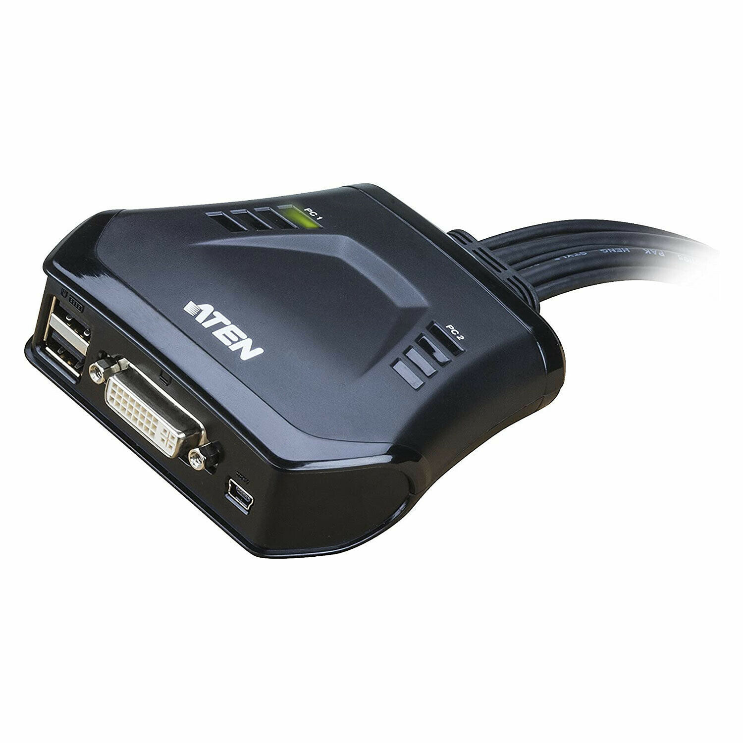 TrendNet TK-209K Blanc Commutateur KVM 2 ports - USB + Audio - Data Switch ( KVM) - Trendnet