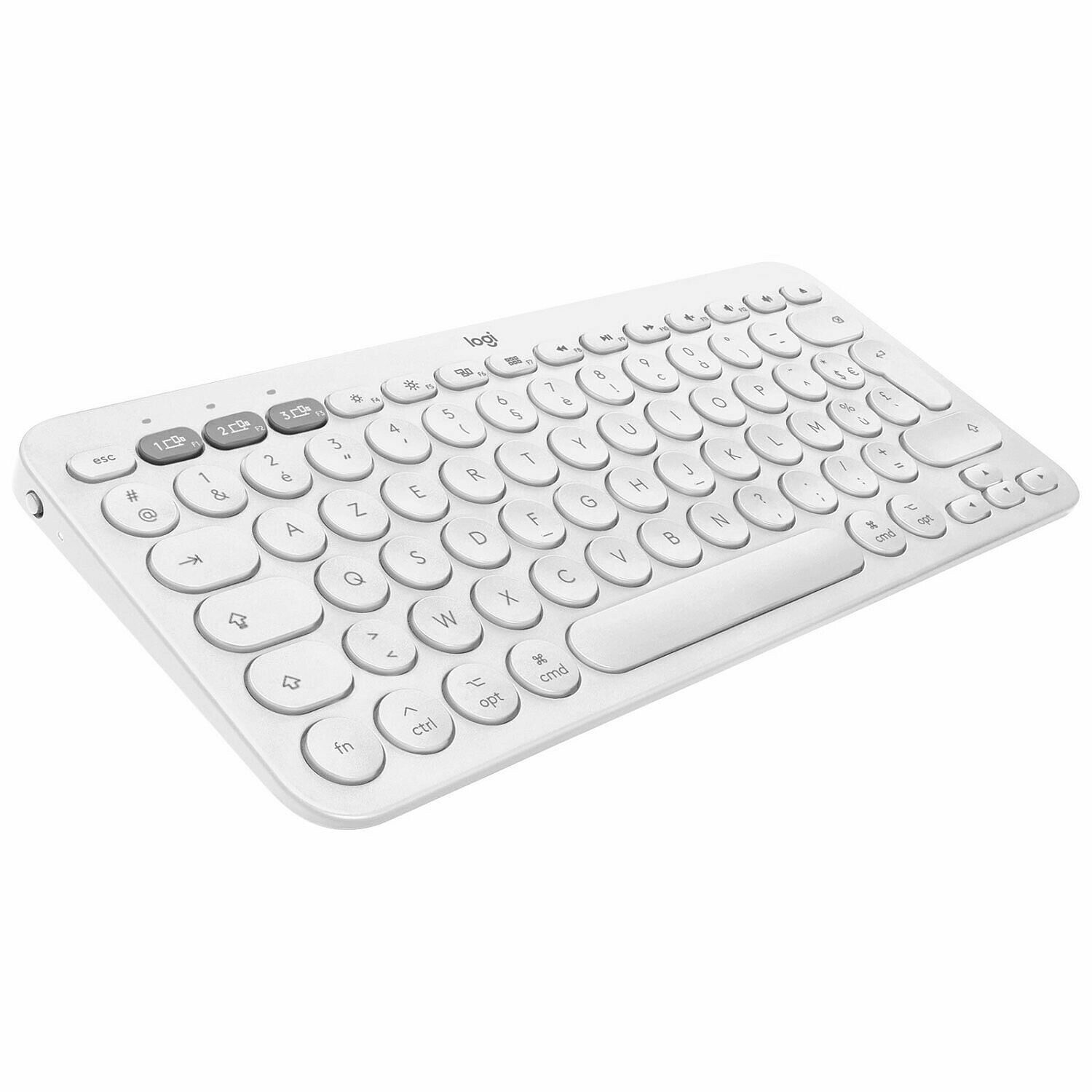 Logitech K380 Multi-Device Bluetooth Keyboard for Mac (Blanc) (image:2)