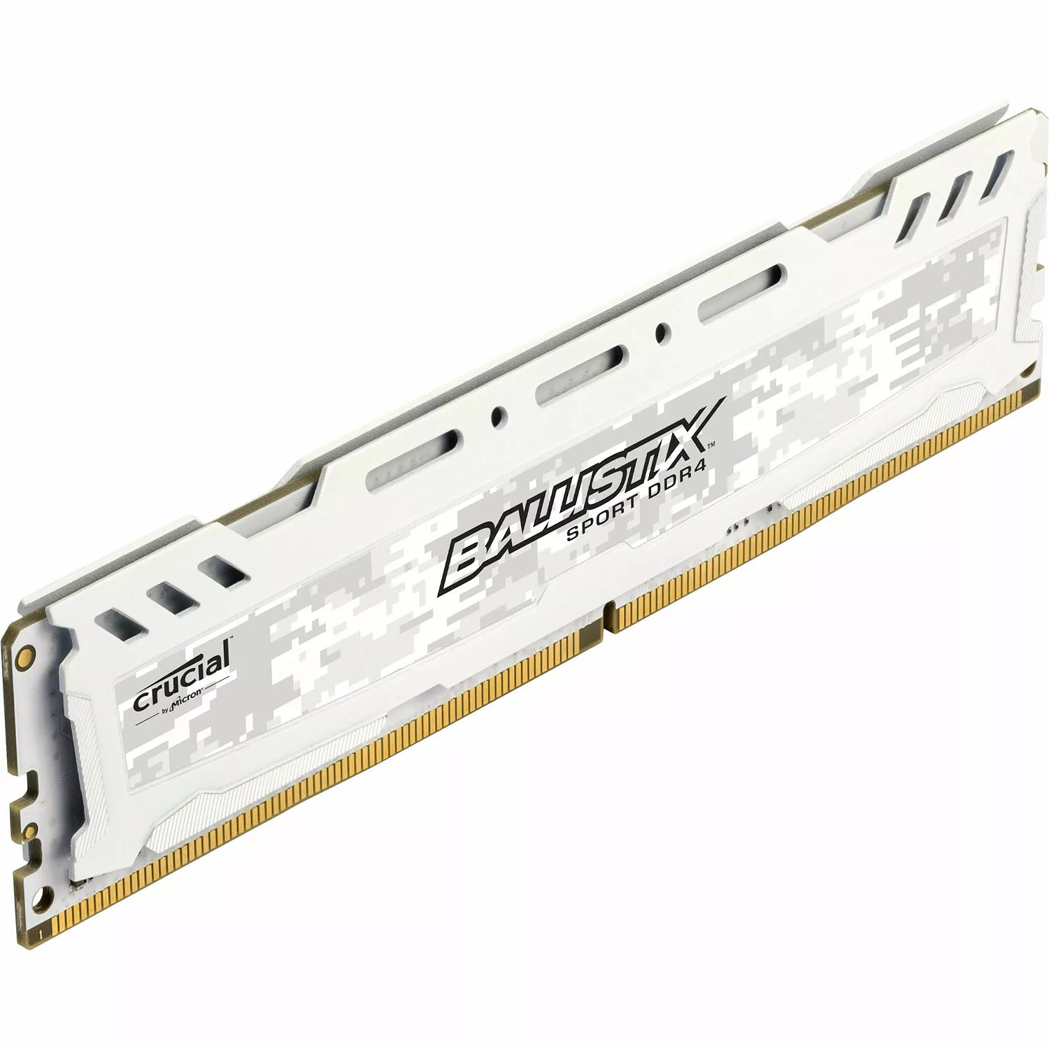 DDR4 Ballistix Sport LT, Blanc, 2 x 8 Go, 2400 MHz, CAS 16 - DDR4