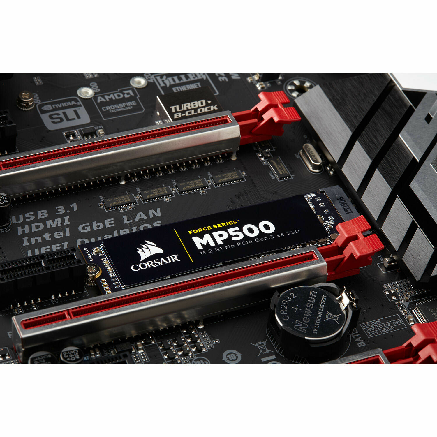 Corsair Force MP500, 120 Go, M.2 (Type 2280)