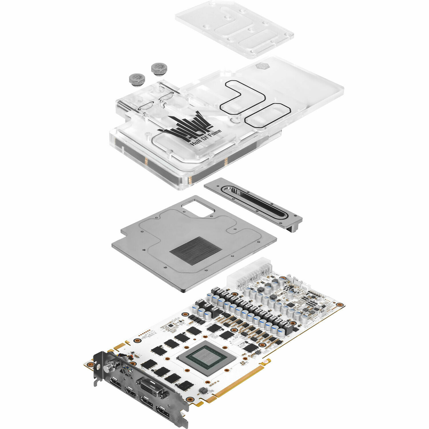 KFA2 GeForce GTX 1080 Ti HOF Watercooled Edition, 11 Go