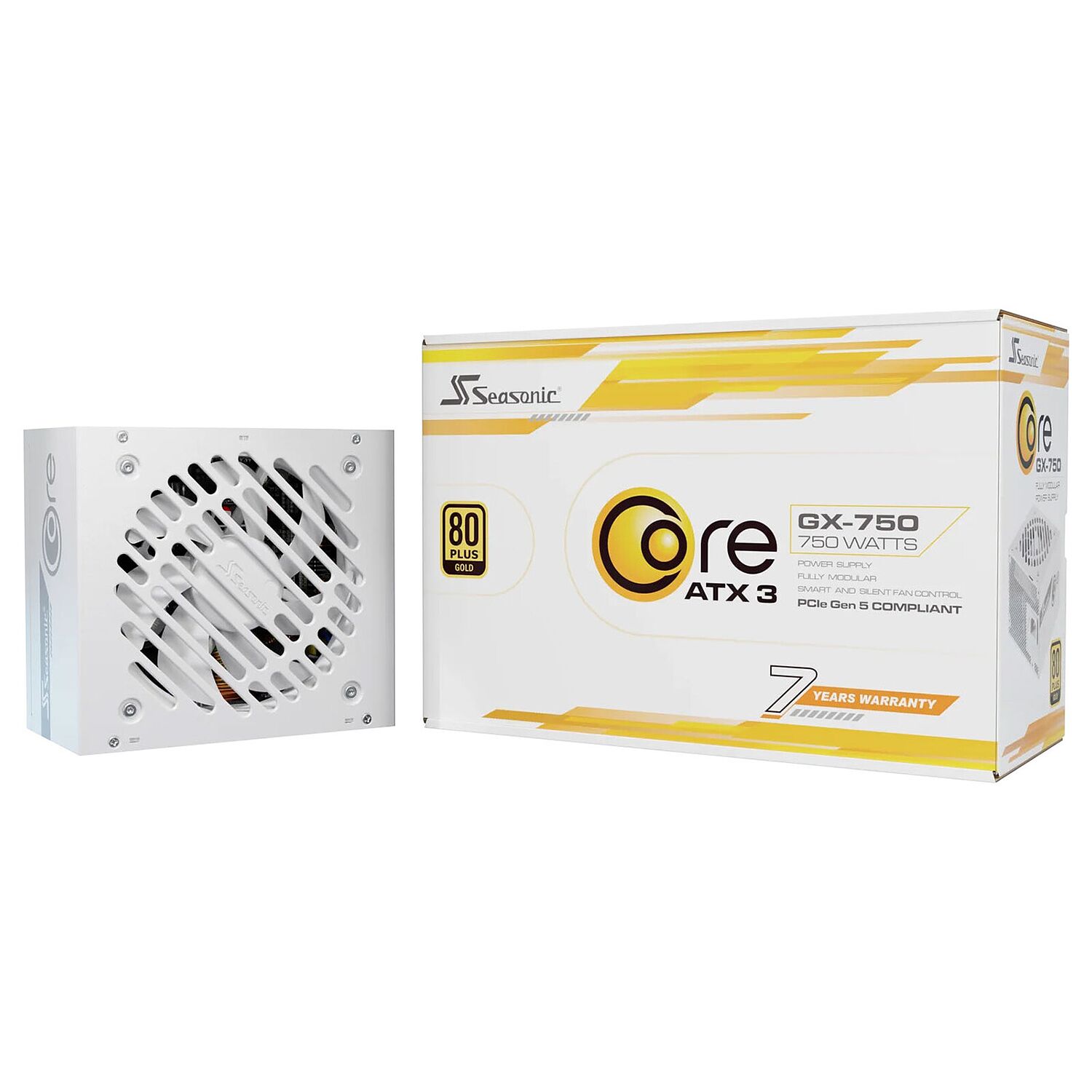 Seasonic Core GX ATX 3 (2024) - 750W (Blanc)