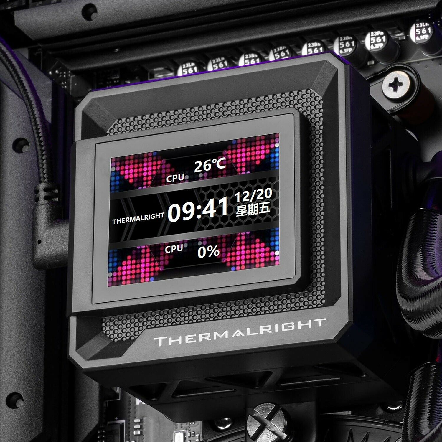 Thermalright Frozen Warframe 240 SE ARGB - Noir