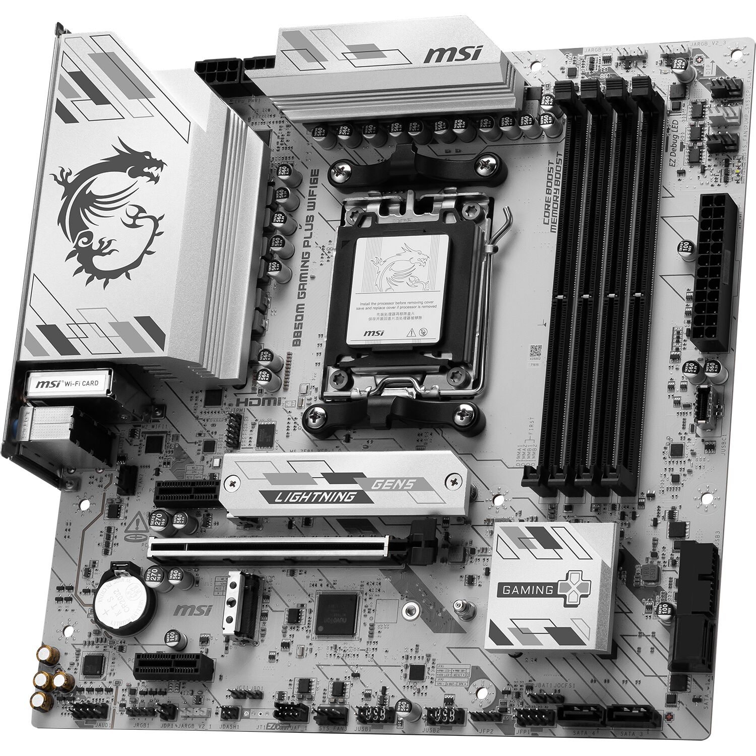 MSI B850M GAMING PLUS WIFI6E