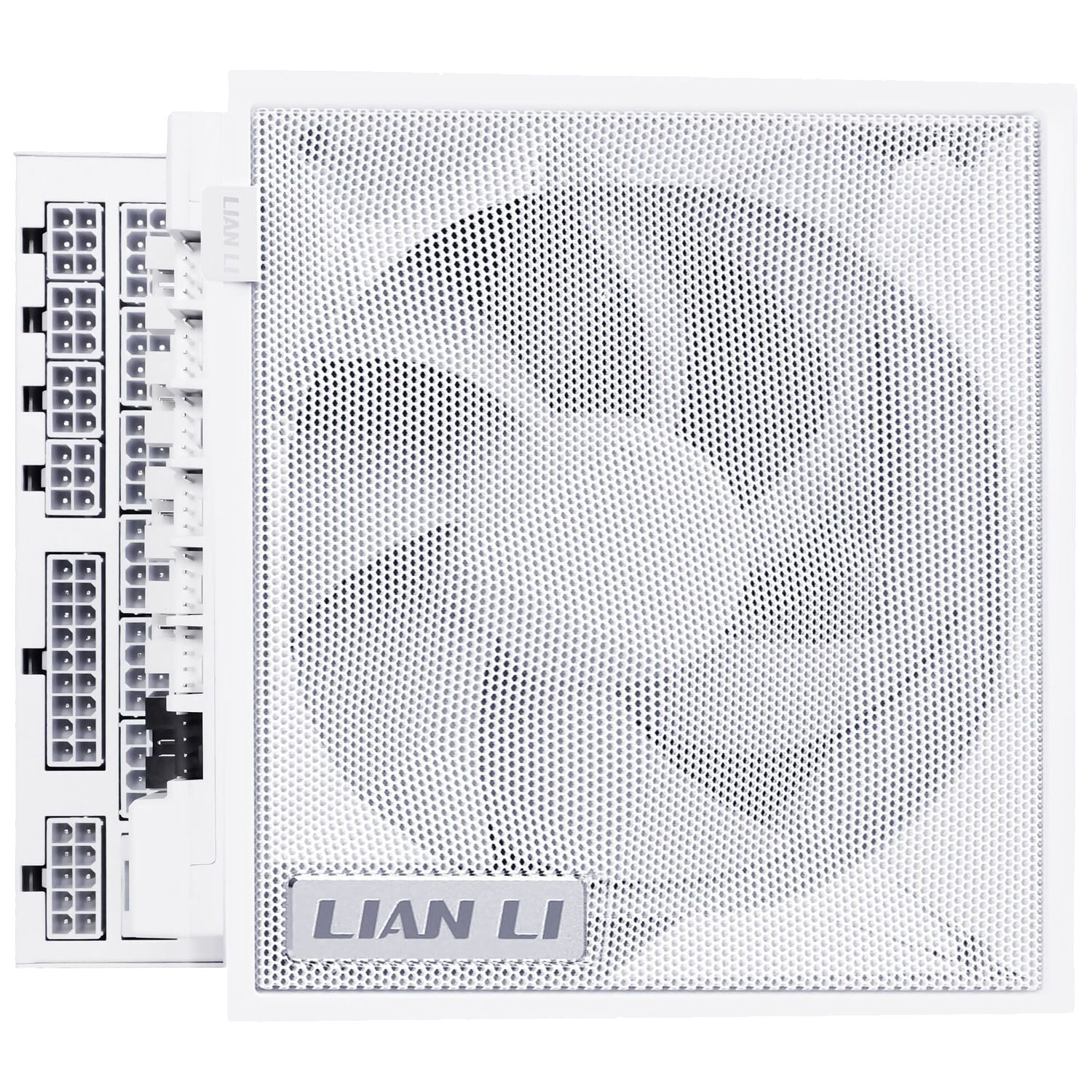 Lian Li Edge Gold Blanc - 1200W (Hub USB inclus)
