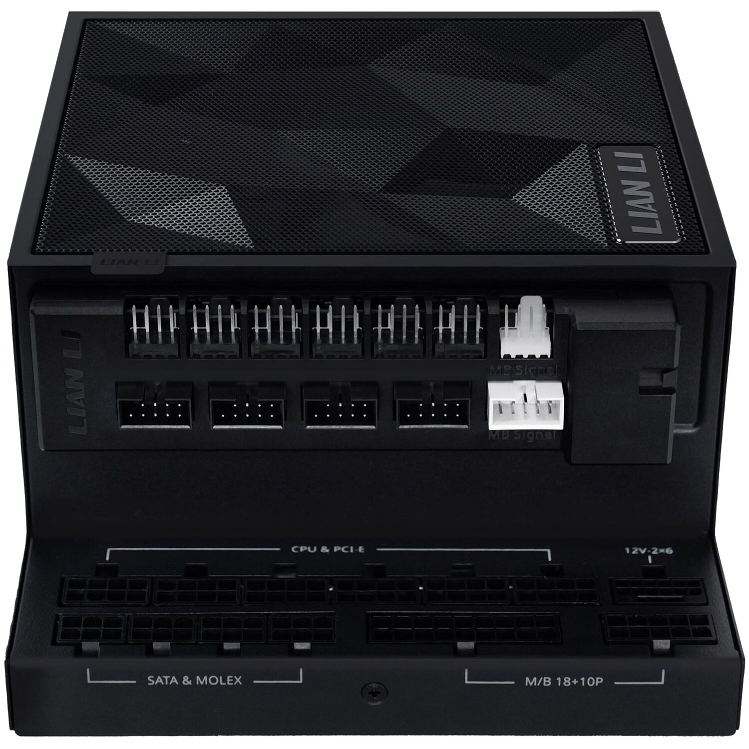 Lian Li Edge Gold Noir - 1000W (Hub USB inclus)