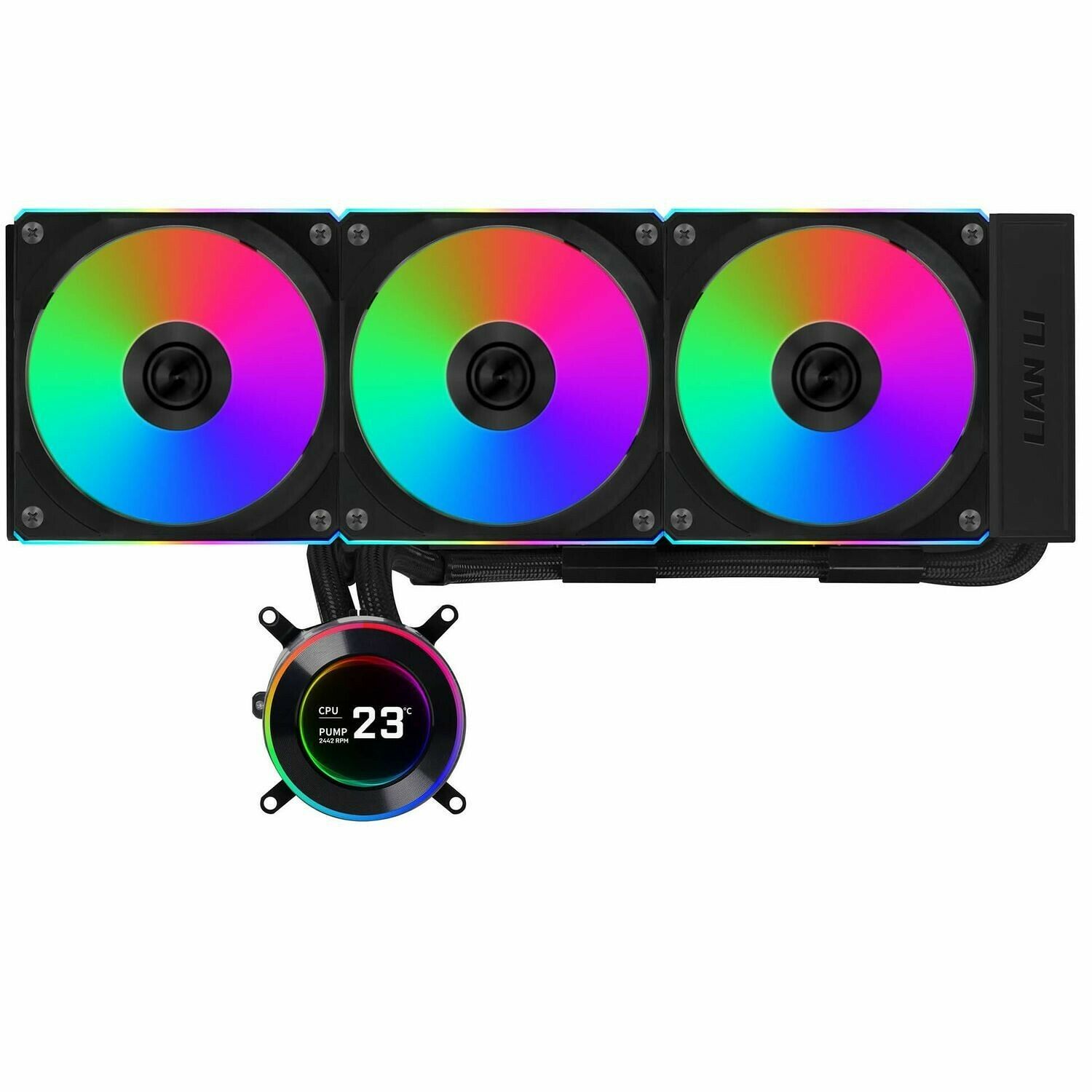 Lian Li Hydroshift II LCD-C 360R Noir - 360 mm